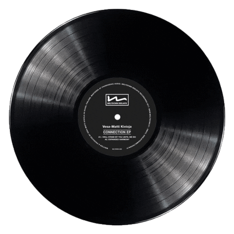 spinning vinyl record